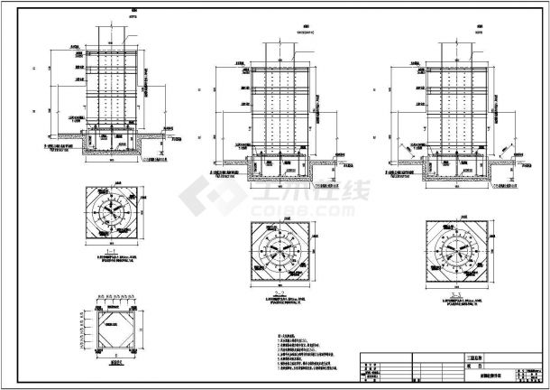 【呼和浩特】某钢桁架雨篷结构设计施工图-图二