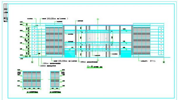 某学校全套建筑施工图纸（含设计说明）-图一