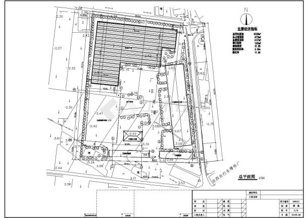 某20米跨单层工业厂房建筑结构图（6度抗震）-图二