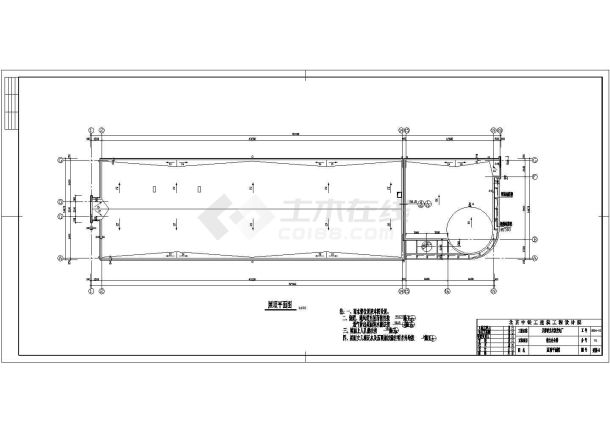 三层办公楼建筑施工图（含墙身大样）-图二