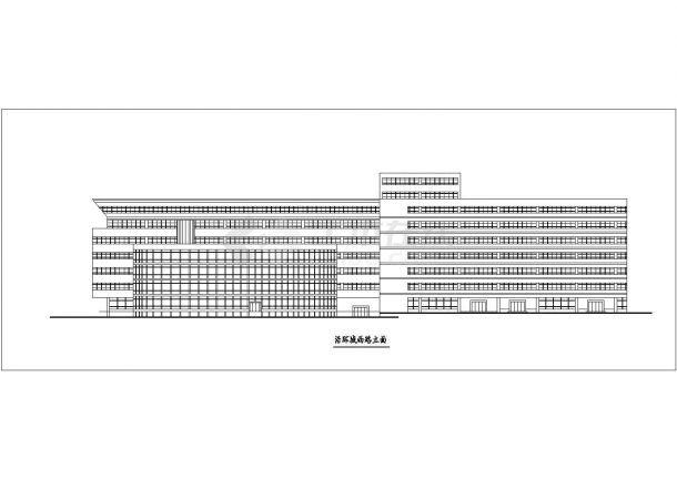 【杭州】九层国际商务中心方案设计-图一