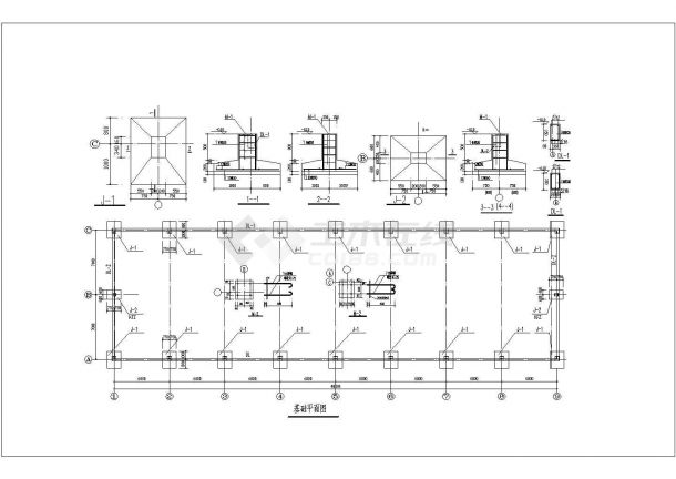 某14米跨单层轻钢结构厂房结构设计图-图一