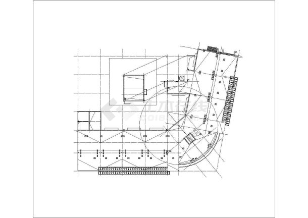 泰州某住宅幕墙结构设计图（共34张图）-图一
