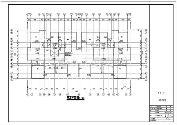 某十八层高层住宅楼建筑设计施工图（共20张）-图二