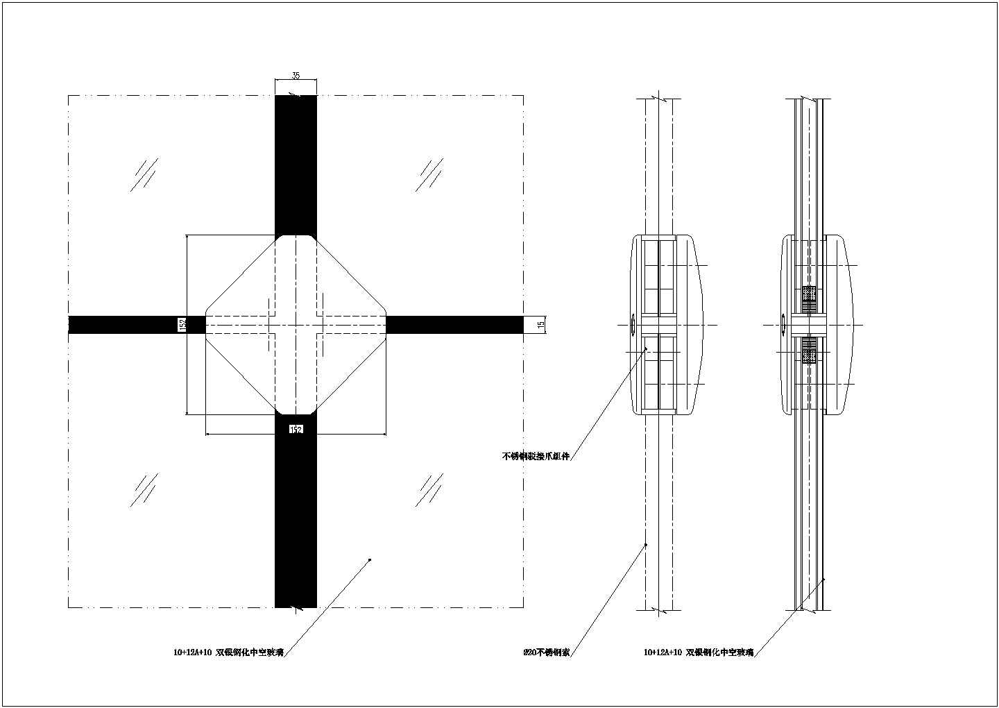 【江西】某工程单索幕墙结构设计图（共9张图纸）