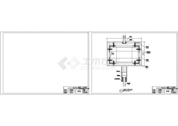 【济南】某五层高校新区幕墙工程设计图（6度抗震）-图二