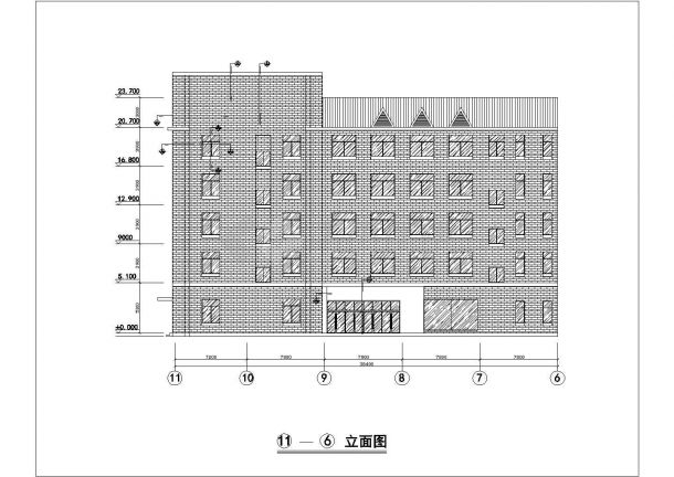 图书馆室内装修cad全套施工图（百张图 含9张效果图）-图一