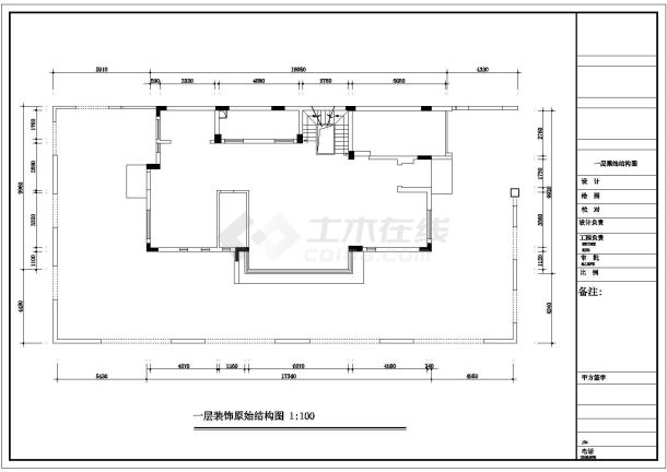 【东莞】独栋豪华欧式风格四层别墅装修设计施工图-图一