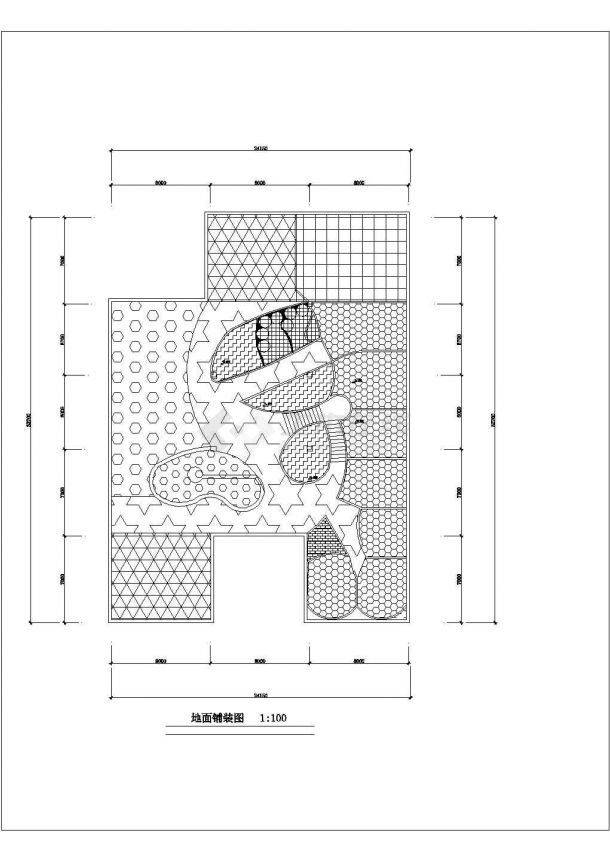 【北京】时尚个性现代餐厅装修设计施工图（含效果图）-图二