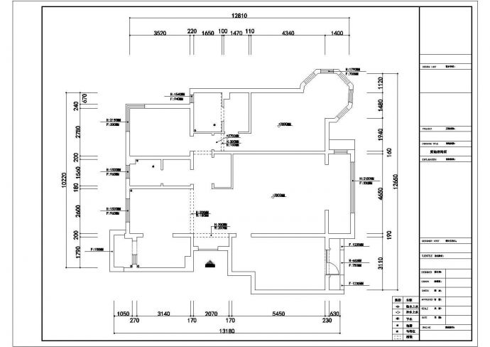 【银川】混搭风格三居室样板间装修设计施工图（含效果及3Dmax模型）_图1