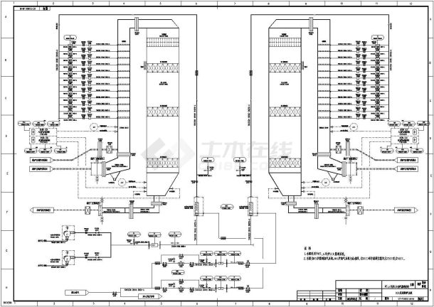 【山东】SCR烟气脱硝改造工程初步设计图纸（含设计说明书）-图二