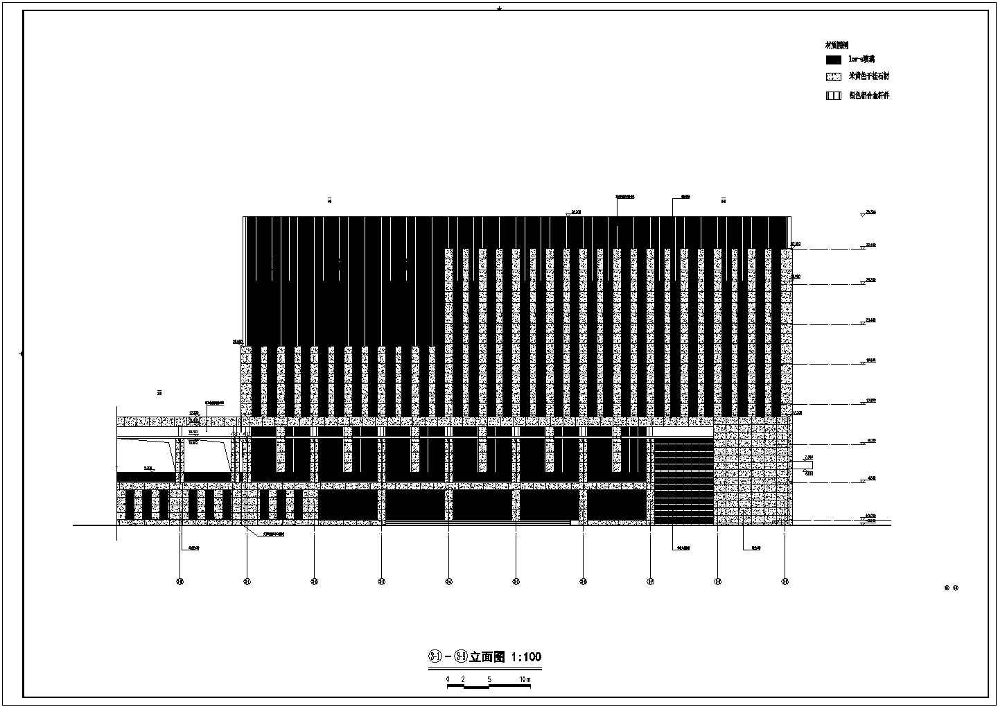 【江苏】7层科研科技馆空调通风排烟设计施工图（直接蒸发式变频变冷媒空调）