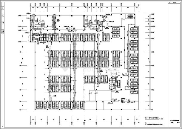 【江西】某10层中低层通信办公楼多联机空调及通风排烟设计施工图-图二