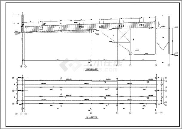 62米栈桥皮带廊结构设计图-图二
