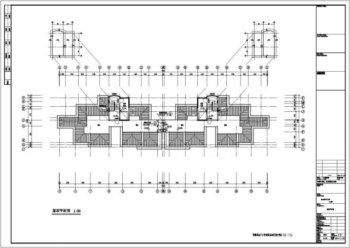 某框架结构小高层住宅楼建筑结构设计施工图纸_图1