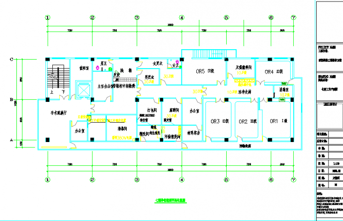 某医院手术室空调净化系统设计施工图_图1