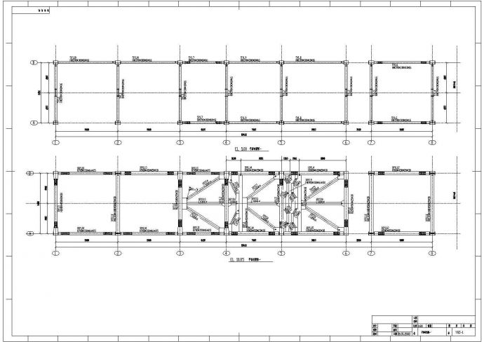 【天津】某烟道支架上部结构图纸（砌体结构，共73张）_图1