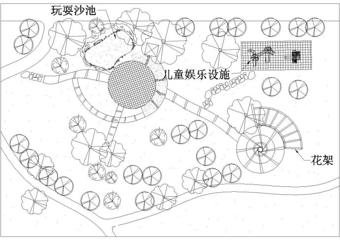 [广东]生态休闲城市公园景观设计施工图_图1