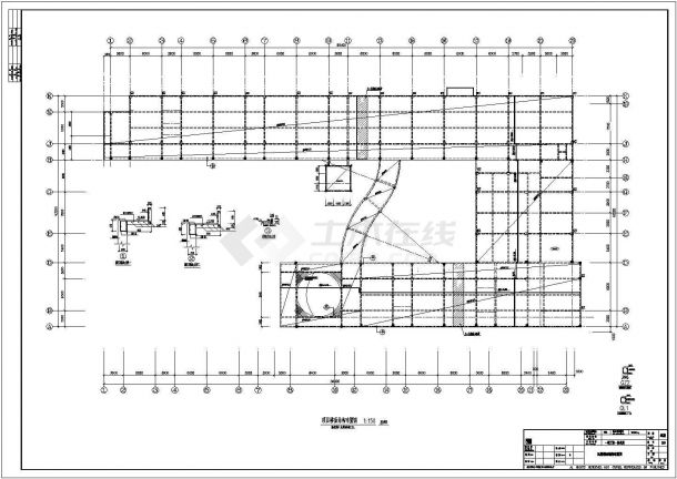 【湖南】三层框架结构幼儿园结构设计施工图-图一