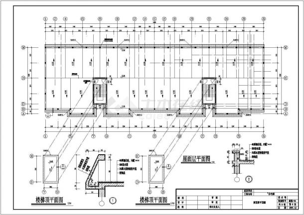 长沙永州某高层框架结构住宅建筑施工图纸-图一