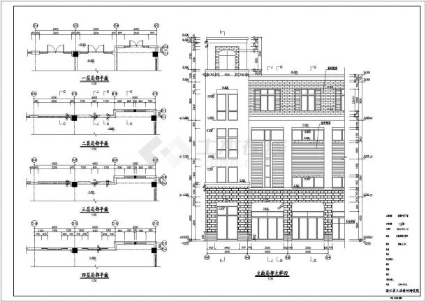 某地区中茵海华广场12#楼建筑设计图纸-图二