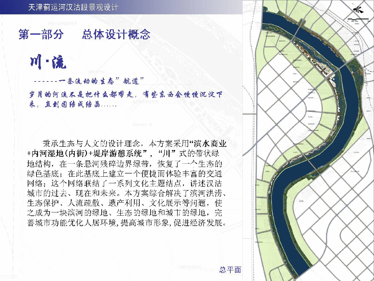 【天津】汉沽蓟运河汉沽段景观设计-图二