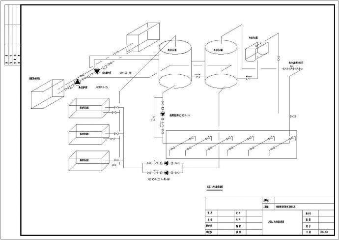 某地区热水双回收系统施工设计详图_图1