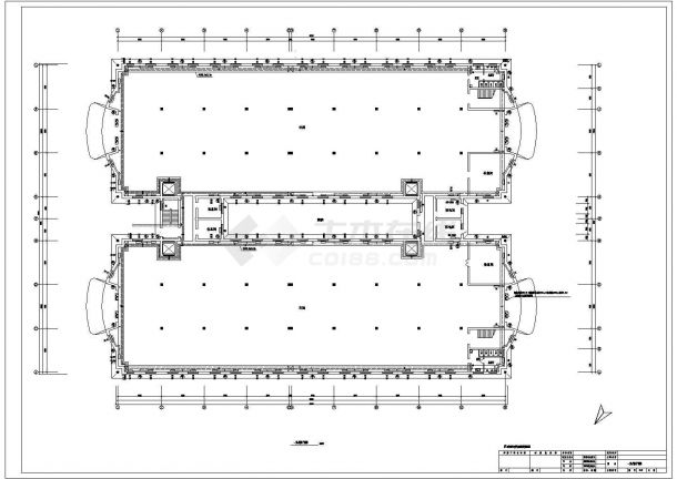 木器工厂厂房散热器采暖系统设计施工图-图二