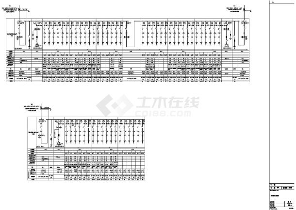 某地上二十一层商住楼电气图纸（3、4号楼）-图二