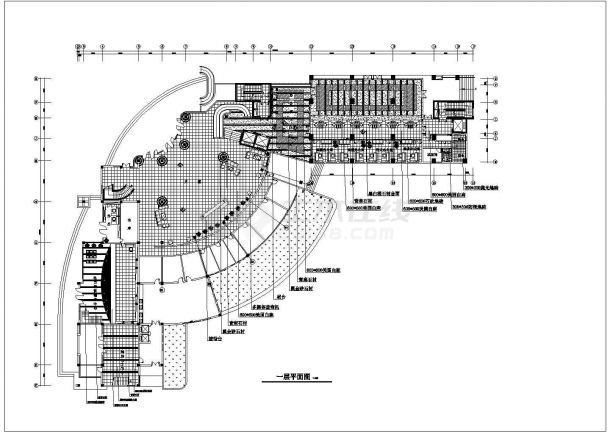 3层大型电力调度中心室内装饰装修施工方案（多图）-图一