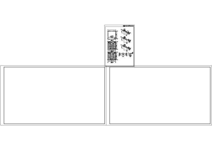 某三层砖混结构小办公楼结构设计施工图纸_图1