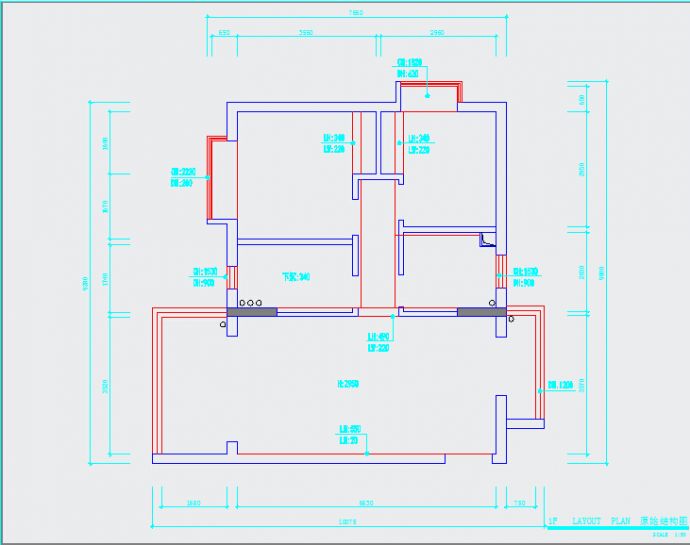 【欧式风格】花园小区两居室装修设计图（含效果图）_图1