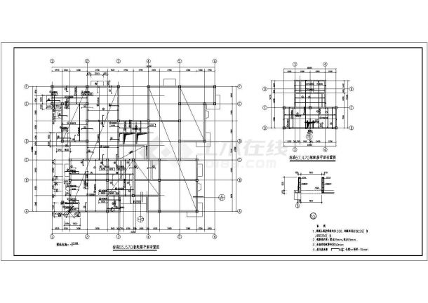 某地区19层住宅全套结构施工设计图纸-图二