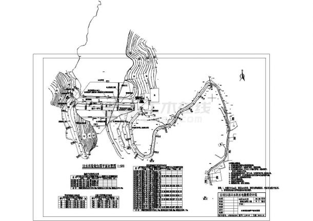 土石坝小型水库除险加固工程施工图-图二