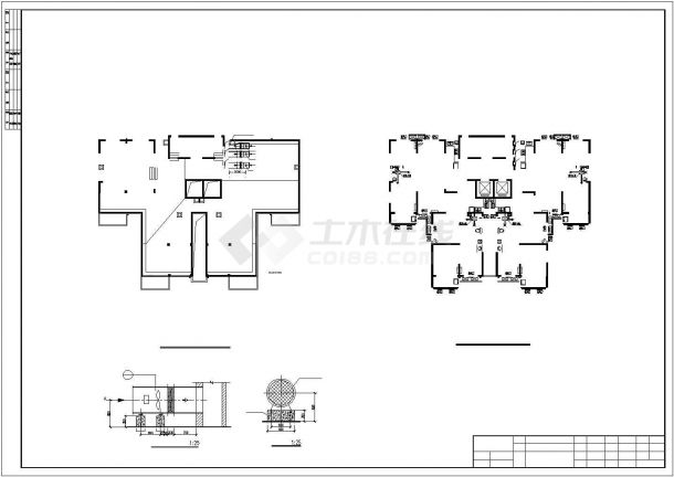 某8986㎡二十三层住宅暖通设计图纸（含设计说明）-图二