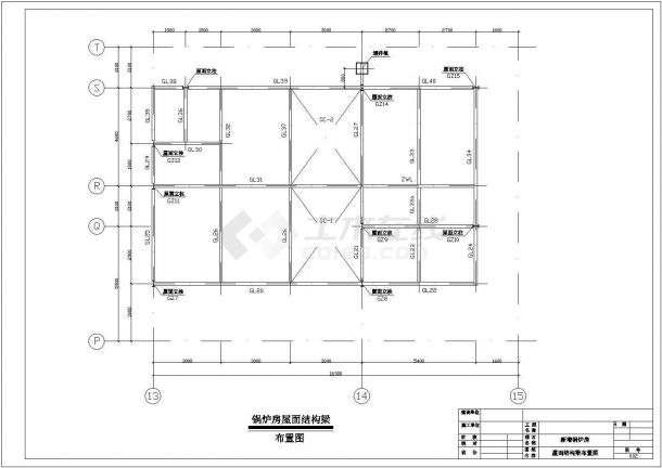 某新增大型钢结构锅炉房设计图-图二