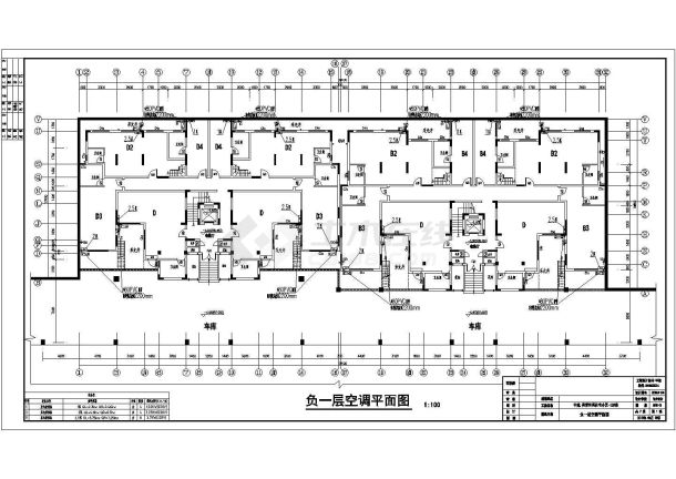 某住宅小区花园洋房空调设计施工图（整套）-图一