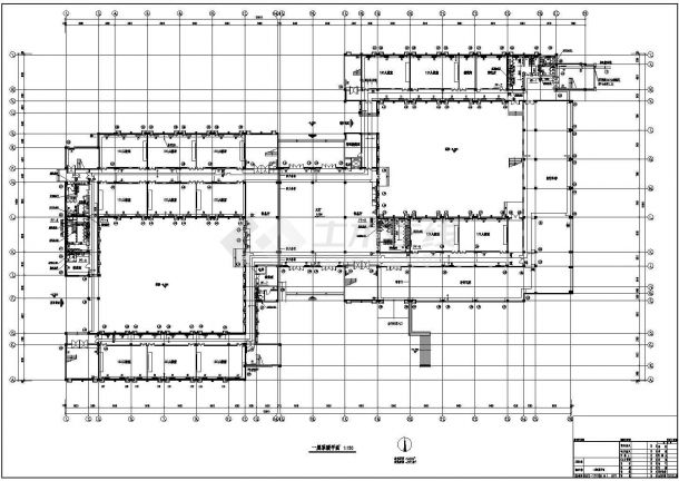 [济南]某29750㎡六层公共教学楼采暖设计施工图（散热器热水）-图二