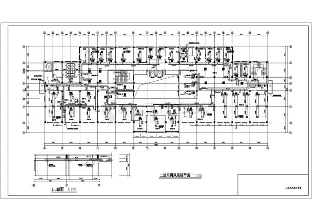 某市11682平米口腔医院空调设计全套图纸-图二