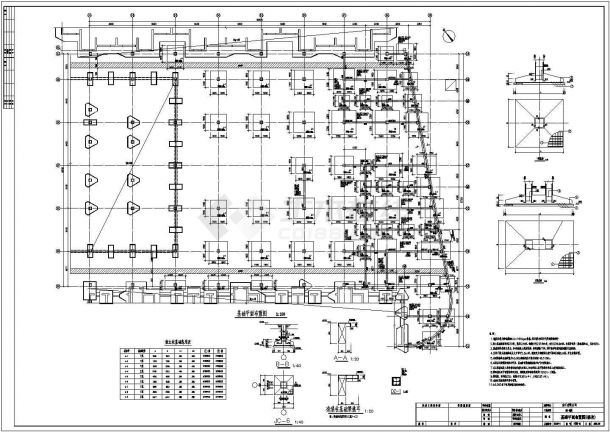 两层框架结构商场结构设计施工图（含造型层）-图二