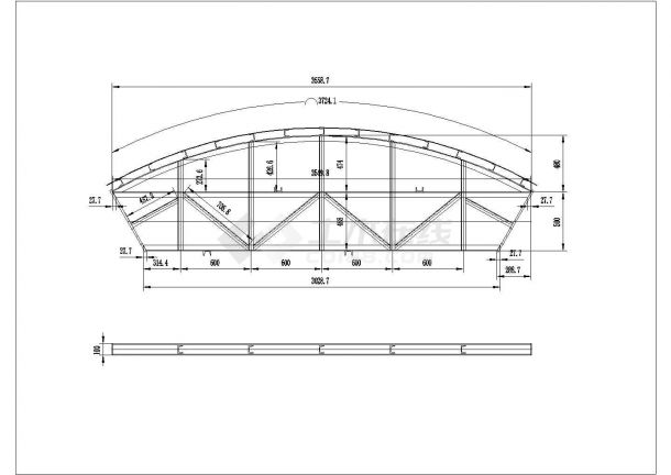 单层地窖结构钢模板图（方案图，共4张）-图一