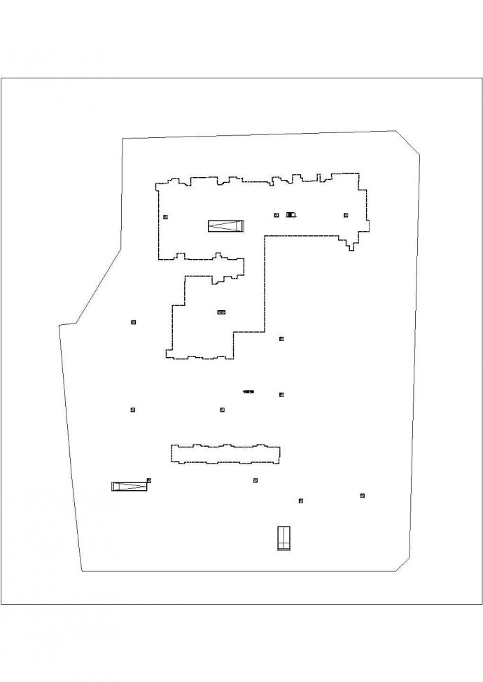 某地住宅小区规划设计图纸（2018最新）_图1