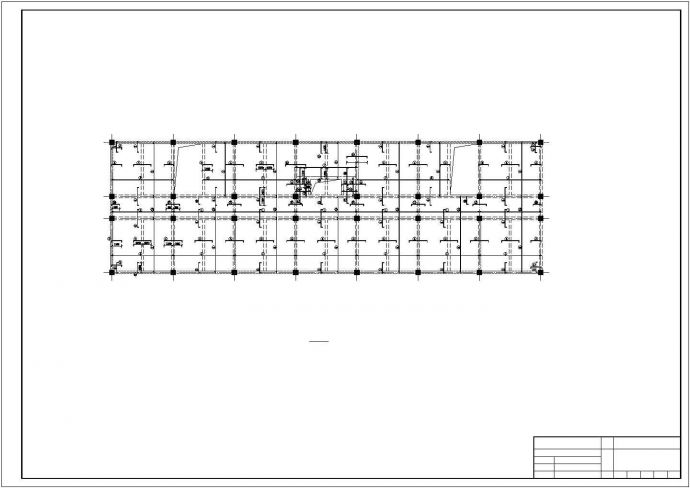 4960.8㎡六层框架结构社区服务中心毕业设计（含建筑图结构图计算书）_图1