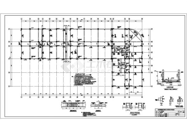 【合肥】某五层框架结构宾馆毕业设计（含计算书，结构图）-图二