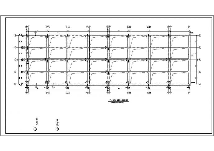 桩基础水池结构施工图（6度抗震，共13张）_图1