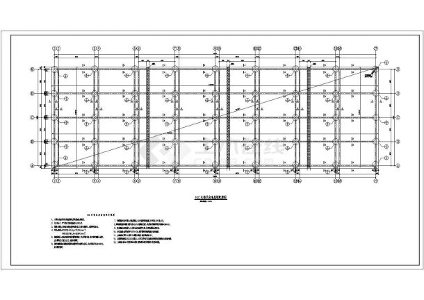 桩基础水池结构施工图（6度抗震，共13张）-图二