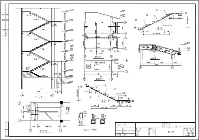 【德阳】某七层框架结构带车库住宅结构设计施工图（6度抗震）_图1