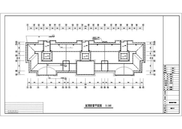 某6895㎡十一层住宅楼电气施工图纸（含车库）_图1