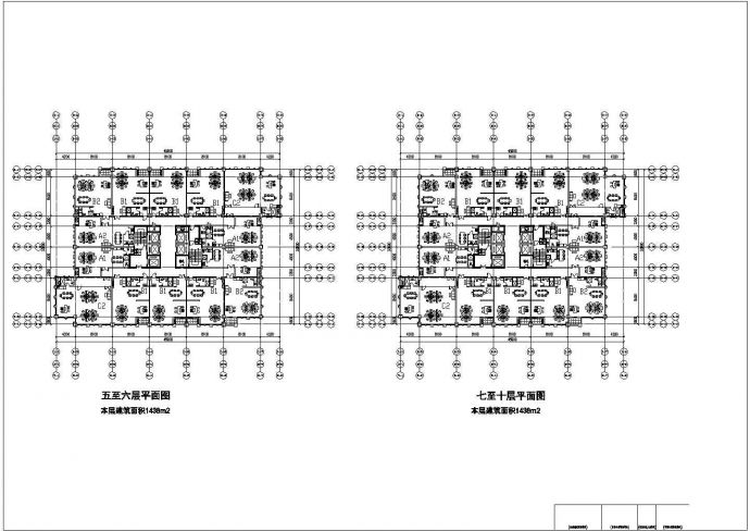 某十六层SOHO办公楼建筑扩初设计cad图（含效果图）_图1