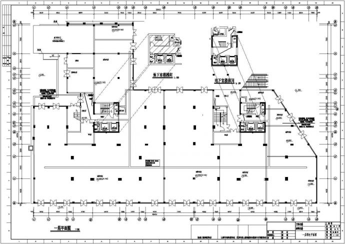 某小区十七层住宅楼全套电气施工图纸（含车库）_图1